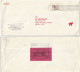 CANADA: 1981 Postal Strike Cover To USA, VICTORIA BC - PORT ANGELES USA $1.85 Label - Vignette Locali E Private