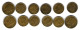 (Monnaies). France. Lot N°5. 1 Fr 1932 X2, 1938 X2, 1940 X3, 1941 X2 Et 2 Fr 1936, 1939, 1941 - Sonstige & Ohne Zuordnung