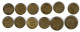 (Monnaies). France. Lot N°7. 1 Fr 1932, 1936, 1938 X2, 1939, 1940 X3, 1941 X2 Et 2 Fr 1936, 1941 - Sonstige & Ohne Zuordnung