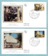 FDC Monaco 1983 - Jardin Exotique - Grotte De L'observatoire YT 1363 - Musée D'anthropologie YT 1364 - FDC