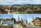 11995530 Amriswil TG Panorama Schwimmbad Brunnen Kirche Strassenpartie Amriswil - Other & Unclassified