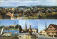 11995528 Amriswil TG Panorama Schwimmbad Brunnen Kirche Strassenpartie Amriswil - Other & Unclassified