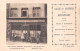 MIRIBEL (Ain) - Café-Restaurant De La Poste, Antoine Grolet, 93 Grande Rue - Ecrit, Note Au Verso (2 Scans) - Ohne Zuordnung