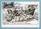 Carte Maximum Monaco 1984 - Les Moutons De Panurge YT 1452 - Cartoline Maximum