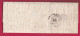 N°4 TTB BDF GRILLE ST ETIENNE LOIRE PRECURSEUR APRES LE DEPART 30 ET 31 EOUT 1850 SIGNE CALVES POUR ROANNE LETTRE - 1849-1876: Classic Period