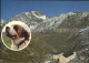 11979531 Grand St Bernard Fliegeraufnahme Hospice Mt Velan Hund Grand St Bernard - Sonstige & Ohne Zuordnung