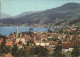 11979463 Richterswil Ortsansicht Kirche See Richterswil - Other & Unclassified