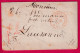 GUERRE 1870 CAD ALLEMAND STRASBOURG BAS RHIN EN ROUGE POUR LAUSANNE SUISSE FRANCHISE MILITAIRE LETTRE - Oorlog 1870