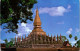 1-5-2024 (3 Z 31) OLDER - LASO Vientiane Temple (posted With POSTE Aux Armée Postmark 1970 & Stamped With French Stamp) - Laos