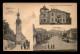 67 - WALF - KIRCHE - GASTHAUS ZUR SONNE GYSS-BIECHER - HAUPTSTRASSE - CARTE 3 VUES - Sonstige & Ohne Zuordnung