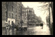 94 - IVRY-SUR-SEINE - INONDATIONS DE 1910 - RUE DE SEINE ET RUE NATIONALE - ATTELAGE DE CHEVAUX - Ivry Sur Seine