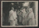 MAROC - FES -  ARRIVEE DU GENERAL LAPARAT  - PRESENTATION DES NOTABLES ET DES CHEFS INDIGENES - 1946 - FT 17.5 X 12.5 - Lieux