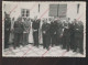 MAROC - FES - CEREMONIE  EN L'HONNEUR DE L'ARRIVEE DU RESIDANT GENERAL LABONNE MARS 1946 - COHEN & ZAZ - FT 17.5 X 12 - Lugares