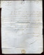 HAIRONVILLE (MEUSE) - LETTRE DU MAITRE DE FORGE DE 1827 - EMBAUCHE ET LIVRAISON DE FONTE A  ROZET DU CLOS MORTIER - Manuskripte