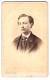 Fotografie H. Mencke, Itzehoe, Portrait Junger Mann Rudolph Tieljens Im Anzug Mit Krawatte  - Anonymous Persons