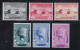 Belgium - 1940 Queen Elisabeth Music Foundation Set 6v MNH - Unused Stamps
