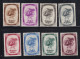 Belgium - 1938 Anti Tuberculosis Charity Set 8v MH - Unused Stamps