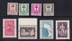 Belgium - 1952 Anti Tuberculosis Charity Set 8v MNH - Neufs