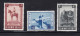 Belgium - 1954 King Albert Monument Fund Charity Set 3v MH - Ungebraucht