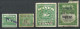 USA 1916-1943 - Int. Revenue Tax - Wine, 4 Pcs. - Revenues