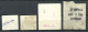 USA 1916-1943 - Int. Revenue Tax - Wine, 4 Pcs. - Fiscale Zegels