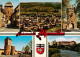 73942248 Ahrweiler_Ahr Luftaufnahme Stadttor Stadtmauer Turm Schloss - Bad Neuenahr-Ahrweiler