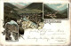 Gruss Vom St. Gotthard - Litho - Other & Unclassified