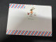 1-5-2024 (3 Z 34) Letter Posted From Czech Republic To Australia In 2024 (2 Cover) 1 Large 23 X 16 Cm - Briefe U. Dokumente