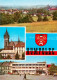 73663174 Humpolec Stadtpanorama Kirche Hotel Wappen Humpolec - Czech Republic