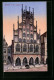 AK Münster I. W., Abendstimmung Am Rathaus  - Muenster