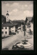 AK Oberaudorf, Marktplatz Mit Kirche  - Other & Unclassified