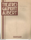 PY / Ancien PROGRAMME CINEMA Gaumont AUBERT 1933 COCHON De MORIN Bobby MAY Acrobat Cirque ORGUES - Programma's