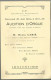 PG / Vintage // PROGRAMME MUSIQUE ORGUES 1934  ALBI CONCERT ORGUE Musique - Programas
