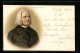 Lithographie Franz Von Liszt Im Portrait  - Künstler