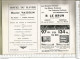 RARE Programme PETITS CHANTEURS DE VIENNE 1936  COMMUNE D 'YVETOT // Gala Musique - Programmes