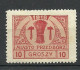 Poland Polen 1918 Przedborz Local Post Michel 6 B * - Usados