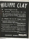 Delcampe - CC // Vintage // Old French Music Hall Program / Programme Théâtre OLYMPIA Philippe CLAY // Deniaud Lavalette - Programma's