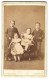Photo H. Greenwood, Accrington, 23, Barnes St., Vier Kinder In Zeitgenössischer Kleidung  - Anonyme Personen