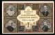 Künstler-AK Cöln, XX. Internationaler Eucharistischer Kongress 1909 - Papst-, Bischofs- Und Kardinalsportraits  - Other & Unclassified