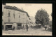 CPA Allevard-les-Bains, La Rochette, Place Des Marronniers  - Allevard