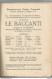 CA / Vintage / Old Italy Program Theater // Rare PROGRAMME Théâtre De FIRENZE FLORENCE Italie // 1913 Le BACCANTI - Programmes