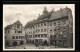 AK Konstanz, Obermarkt Mit Haus Zum Hohen Hafen Und Gasthof Barbarossa  - Konstanz