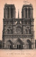 Paris - Notre Dame, Façade - Notre Dame De Paris