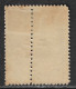 GREECE 1917 Brown Overprinted Fiscals With Vertical Perforation 5 L / 10 L Vl. C 39 / H 32 MH - Liefdadigheid