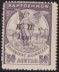 GREECE 1917 Overprinted Fiscals 1 L /  50 L With 2 Figures 1 Strait Vl. C 44 S  MH - Bienfaisance