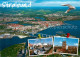 73657147 Stralsund Yachthafen Rathaus Hansestadt Fliegeraufnahme Moewe  - Stralsund