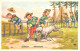 Illustration - Enfants Scoutisme - Corrida Improvisée    Q 2591 - Scouting