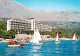 73656321 Tucepi Hotel Am Strand Segeln Ansicht Vom Meer Aus Berge Tucepi - Kroatien