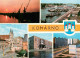 73655860 Komarno Komarom Slovakia Sonnenuntergang Hafen Stadtplatz Hotel Europa  - Slovaquie