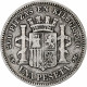 Espagne, Provisional Government, Peseta, 1869, Madrid, Argent, TB+, KM:652 - Premières Frappes